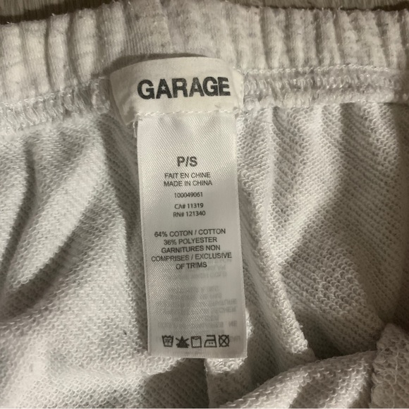 GARAGE Grey Jogger Sweatpants - Picture 5 of 6